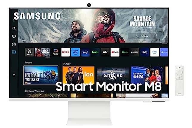 Image for article titled Revolutionize your Workspace to Entertainment Space With 29% Off Samsung&#39;s Smart Monitor for Prime Day