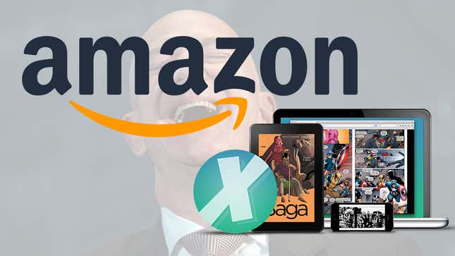 Image for article titled Looks Like Comixology Is Officially ComixAmazon Now