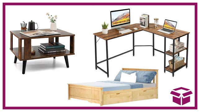 Refurnish your living room, home office, bedroom, or any other space during Target’s big furniture sale.