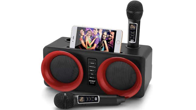 ALPOWL Portable Karaoke Machine | $90 | Amazon