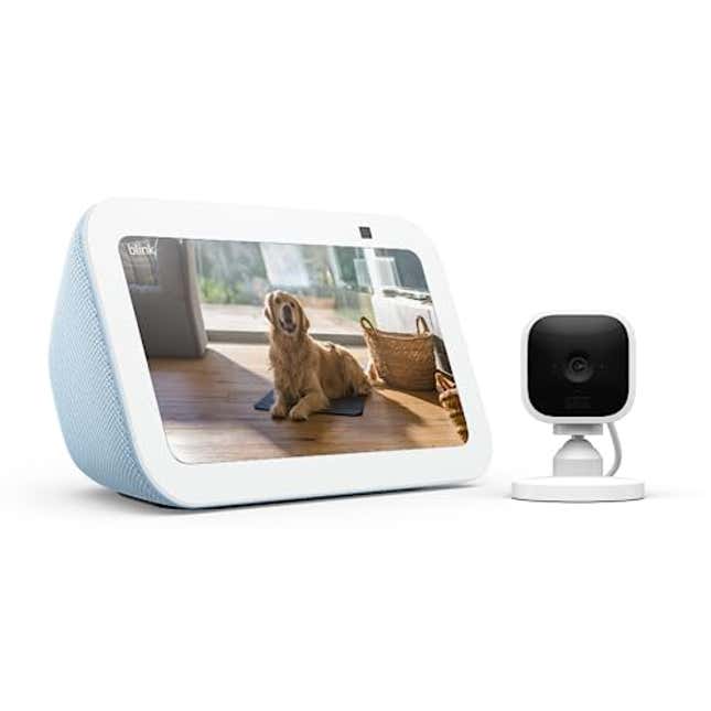 Image for article titled Invest in Your Smart Home Revolution with 64% off the New Echo Show 5 and Blink Mini Bundle