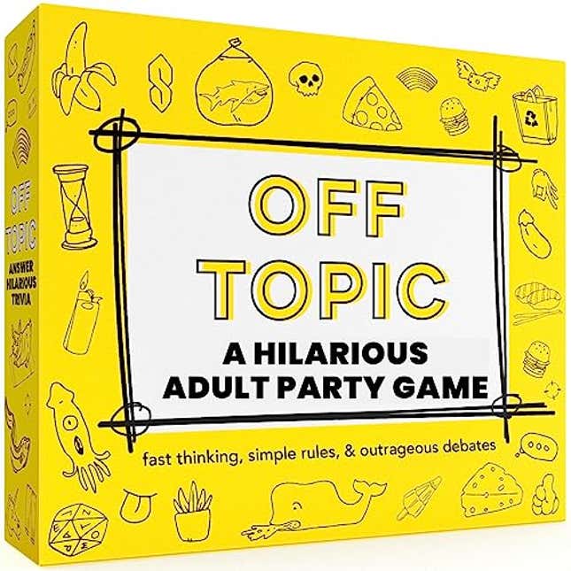 Image for article titled Prime Day Deal: Bring the Fun Home with OFF TOPIC Board Game for 33% Off