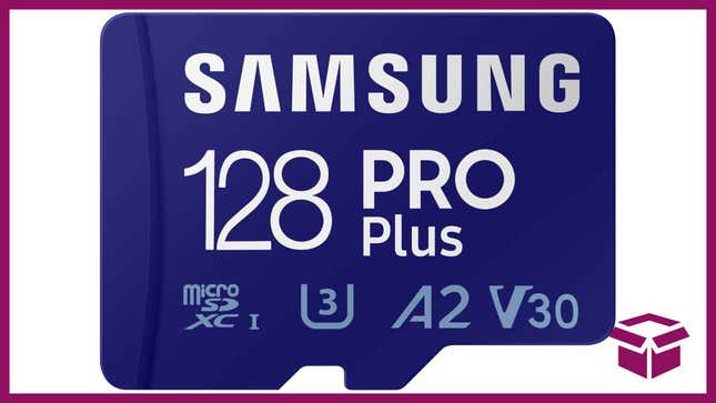 MicroSD cards are everywhere now, so make the most of this deal. 