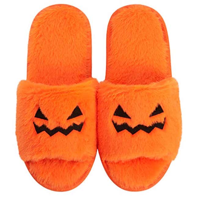 Image for article titled Prime Day Deal: Celebrate with Sanfiago&#39;s Cute and Comfortable Halloween Slippers for 16% Off