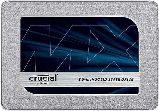 Image for article titled Unleash Lightning-Fast Storage Capability With Crucial MX500 SSD, 54% Off for Prime Day: Ends Tonight