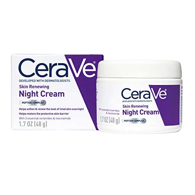Image for article titled Prime Day Deal: Embrace Radiant Skin with CeraVe Skin Renewing Night Cream for 30% Off