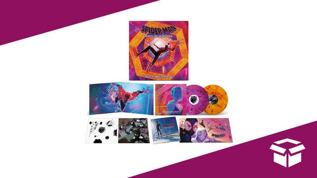 Image for article titled In Every Universe, You Listen to the Spider-Man: Across the Spider-Verse Vinyl for 17% off